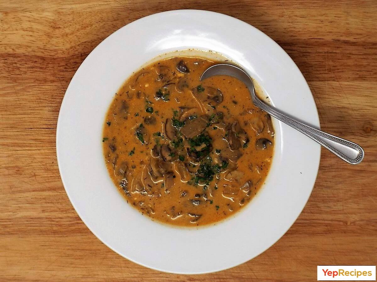 Hungarian Mushroom Soup recipe