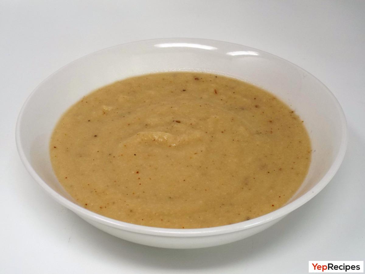 Roasted Cauliflower and Parmesan Soup recipe