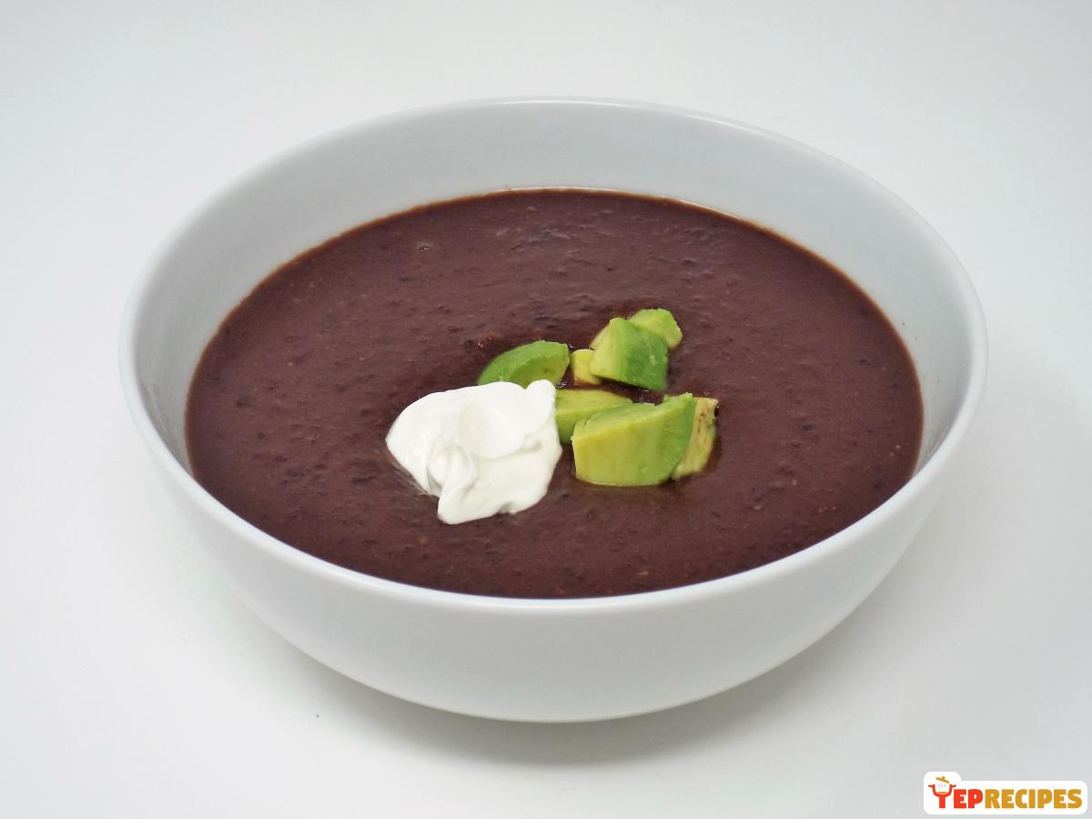 Slow Cooker Black Bean Soup recipe