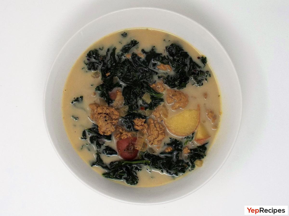Tuscan Turkey and Kale Soup recipe