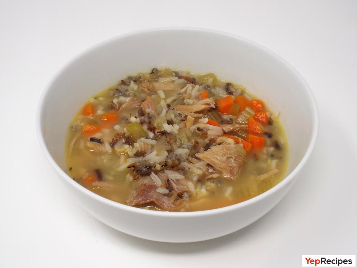 Roast Turkey and Rice Soup recipe
