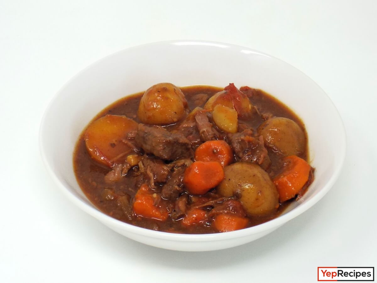 Thick and Hearty Slow Cooker Beef Stew recipe