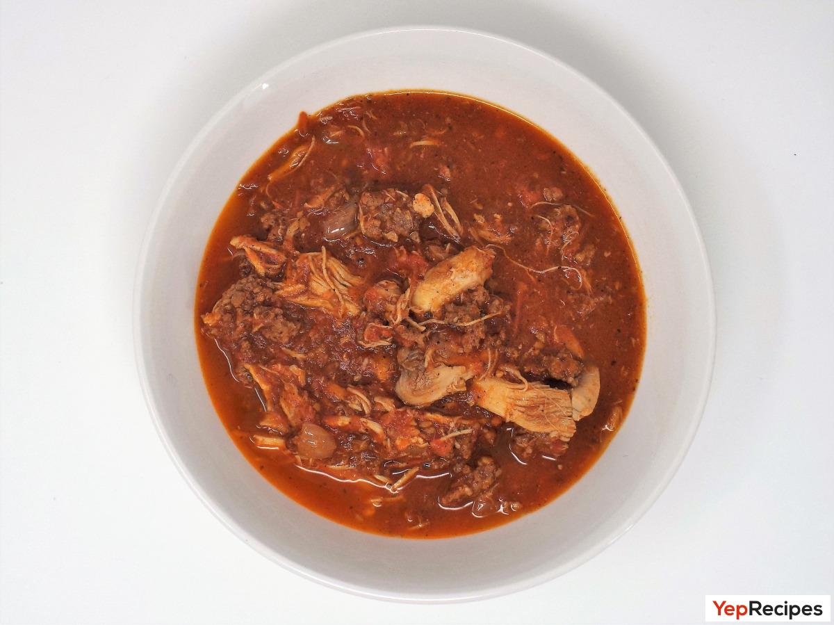 Chicken And Chorizo Chili recipe