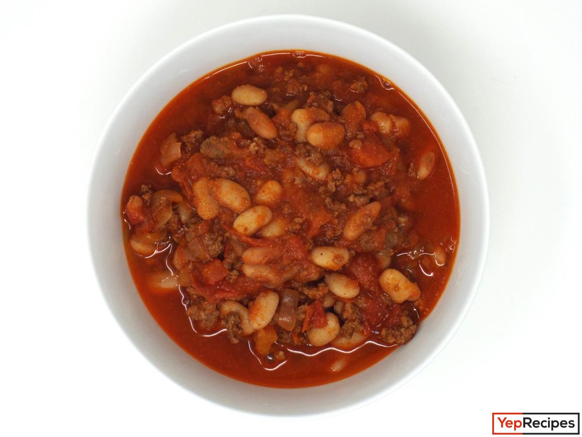 Ground Beef and Pinto Bean Chili recipe