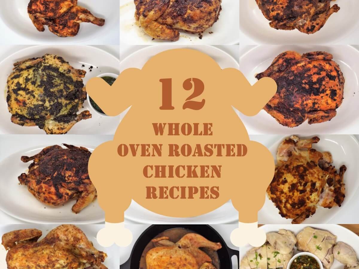 12 Whole Oven Roasted Chicken Recipes recipe