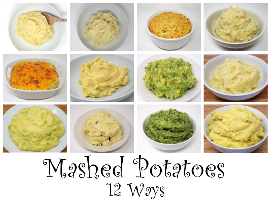 Mashed Potatoes Made 12 Ways recipe