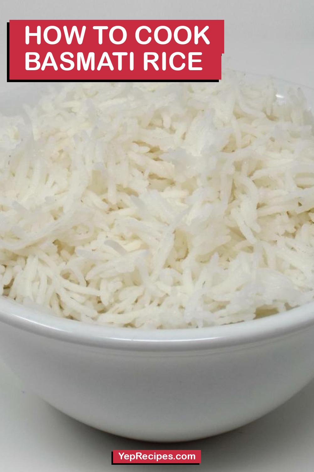 How To Cook Basmati Rice Recipe | YepRecipes