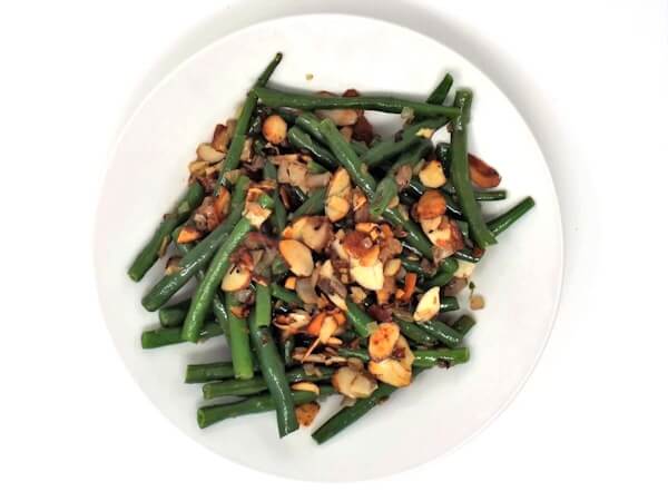 Garlic Butter Green Beans and Almonds