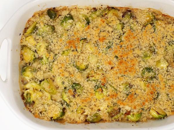 Brussels Sprouts Gratin recipe