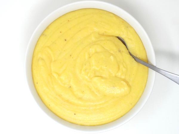 Creamy Asiago Polenta