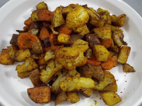 Curry Roasted Vegetables