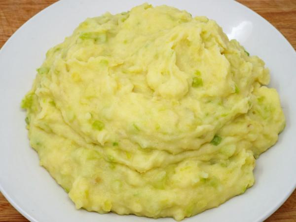 Leek Mashed Potatoes recipe