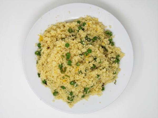 Pea and Mint Couscous recipe