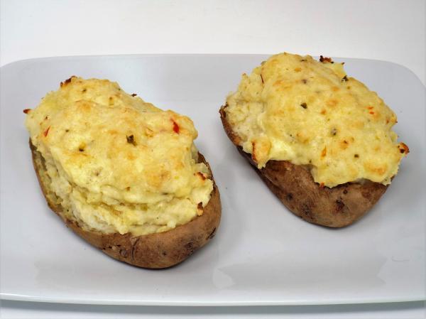 Pepper Jack Twice-Baked Potatoes