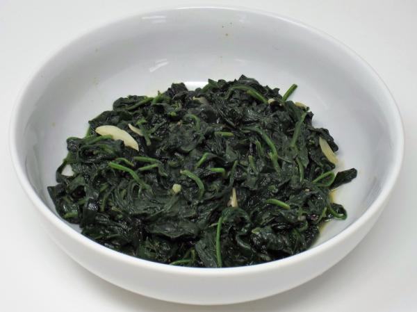 Sauteed Spinach and Garlic