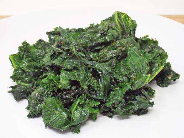 Spicy Sauteed Kale with Garlic