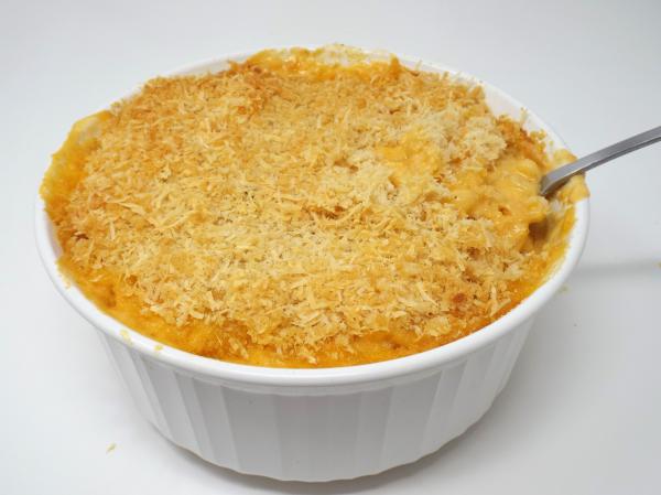 Three Cheese Baked Macaroni and Cheese