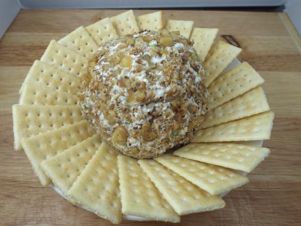 Garlic & Feta Cheese Ball recipe