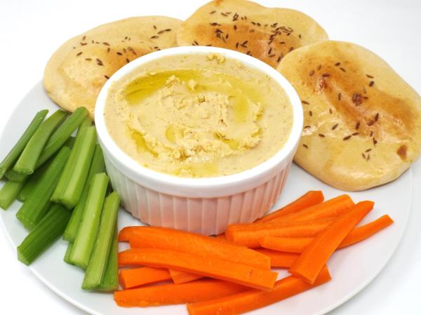 Fresh Ginger and Lemon Hummus