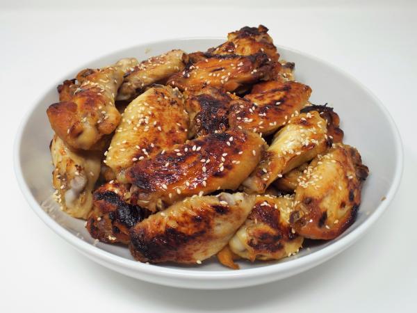 Slow Cooker Orange Sesame Chicken Wings