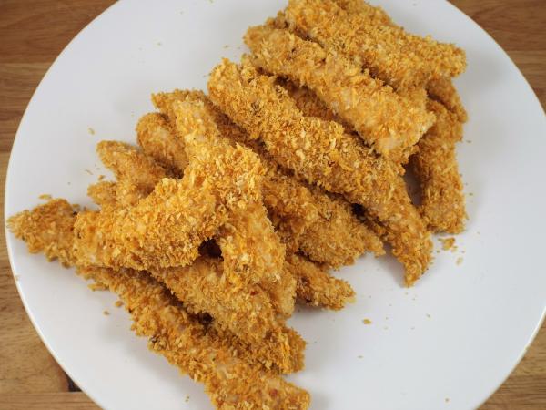 Spicy Oven Baked Chicken Strips