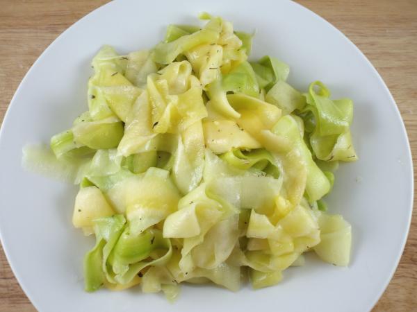 Zucchini and Yellow Squash Summer Salad