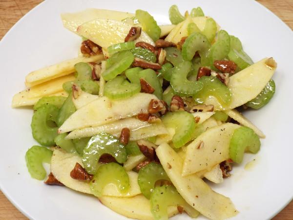 Apple and Celery Salad with Pecans