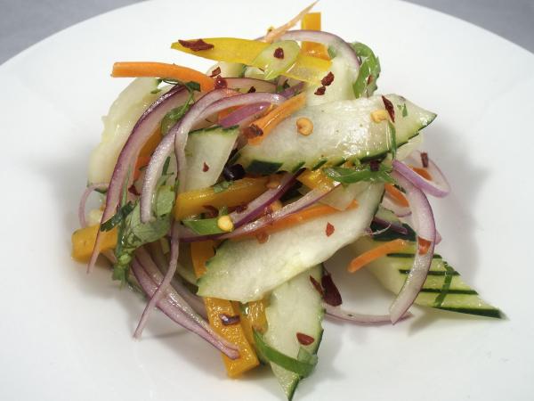 Asian Inspired Cucumber Salad