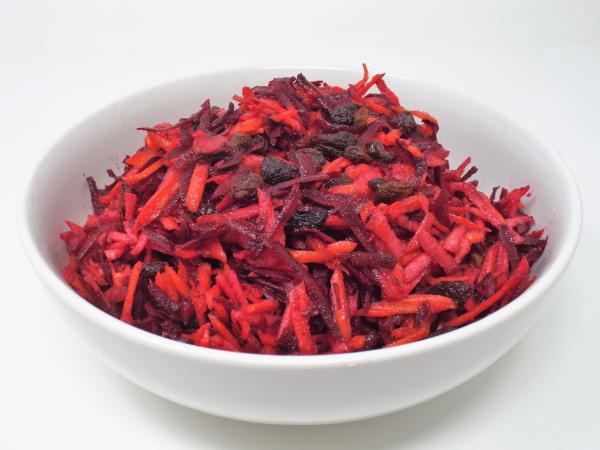 Grated Beet and Carrot Salad
