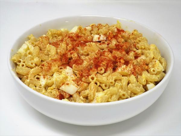 Deviled Egg Macaroni Salad