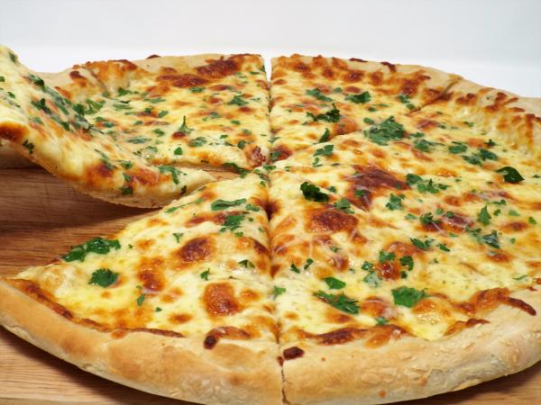 Four Cheese Garlic Pizza