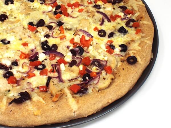 Mediterranean Chicken Pizza