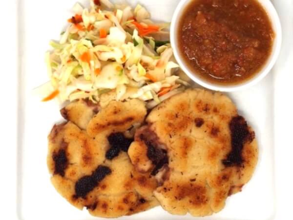 Bean and Cheese Pupusas