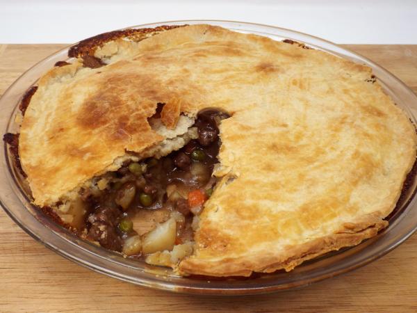 Deep Dish Beef Pot Pie