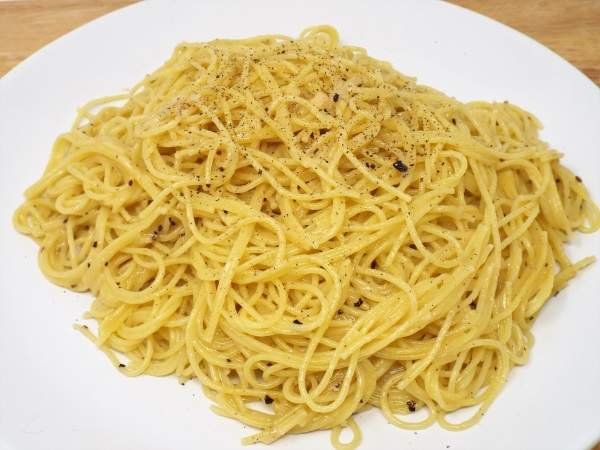 Vermicelli and Parmesan Cacio e Pepe