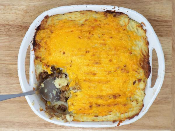 Cheesy Cottage Pie