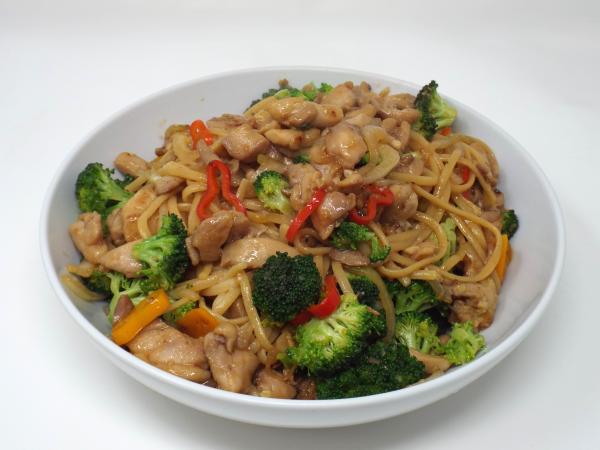 Chicken and Vegetable Noodle Stir-Fry