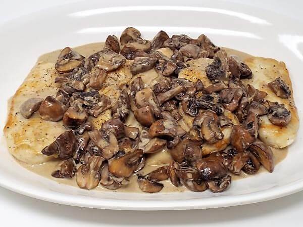 Chicken Breasts with Sherry Mushroom Sauce