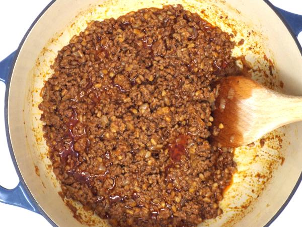 Ground Beef and Farro Taco Meat Filling