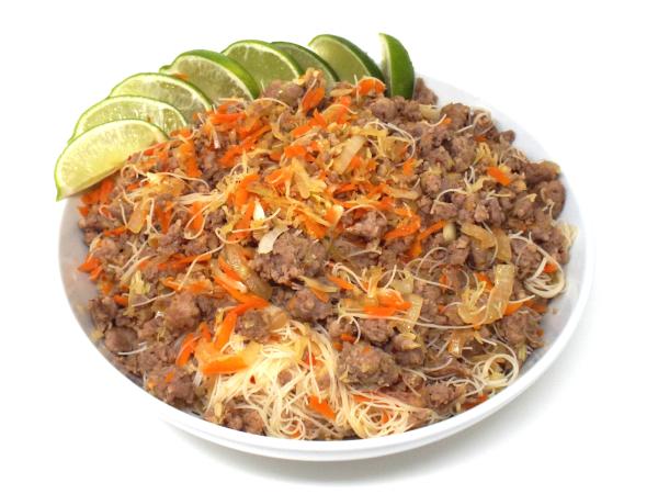 Spicy Ground Pork Pancit