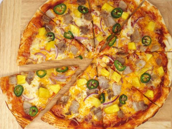 The Homemade Hawaiian Pizza