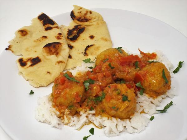 Indian Butter Chicken Meatballs