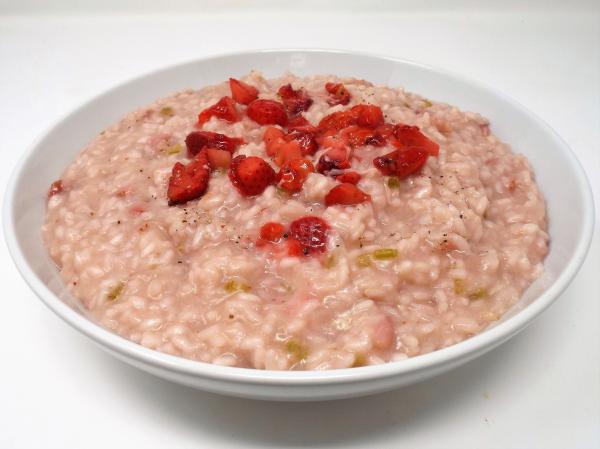 Italian Strawberry Risotto