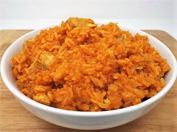 Jollof Rice with Chicken