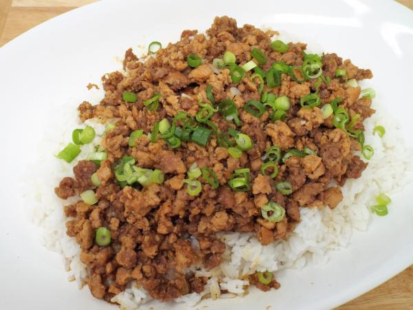 Minced Pork Rice