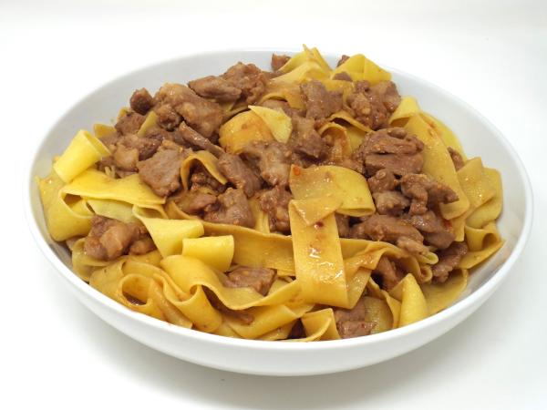 Miso Pappardelle and Pork