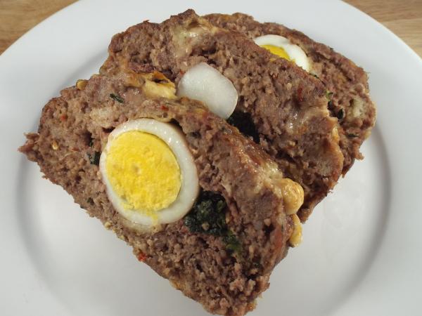 Polpettone (Italian Stuffed Meatloaf)