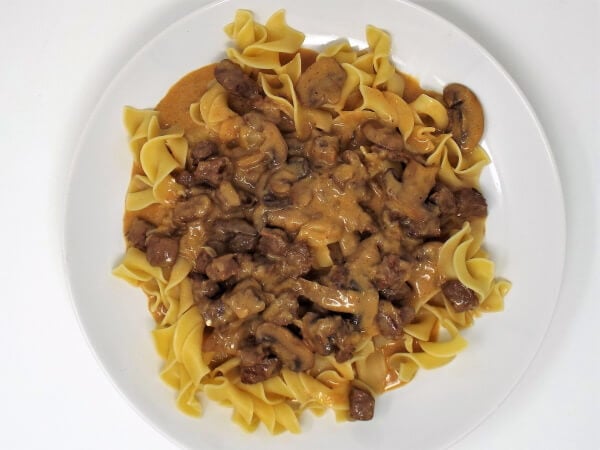 Round Steak Stroganoff