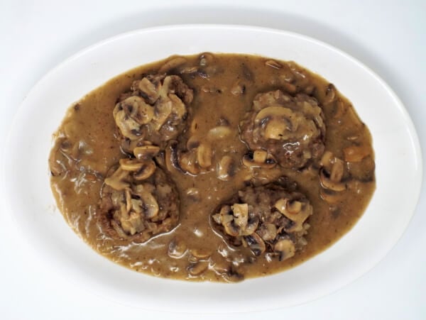 Salisbury Steak with Mushroom Gravy recipe