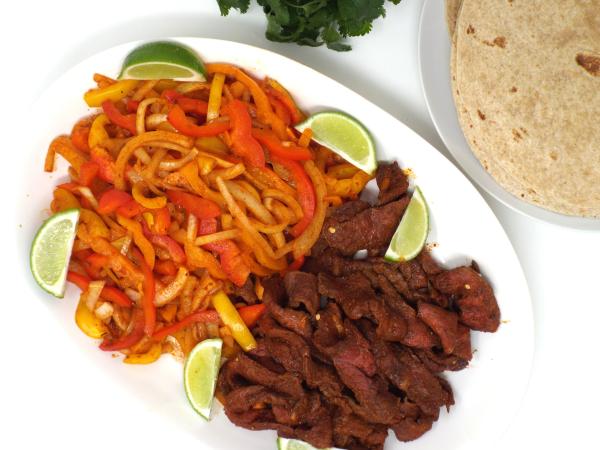 Sheet Pan Steak Fajitas